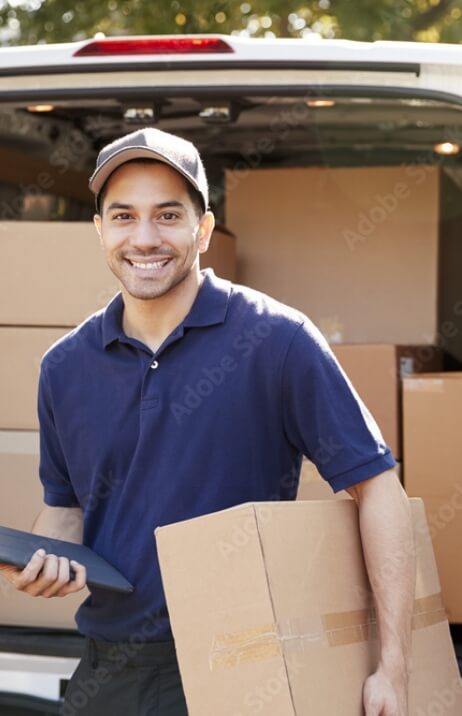 delivery guy image